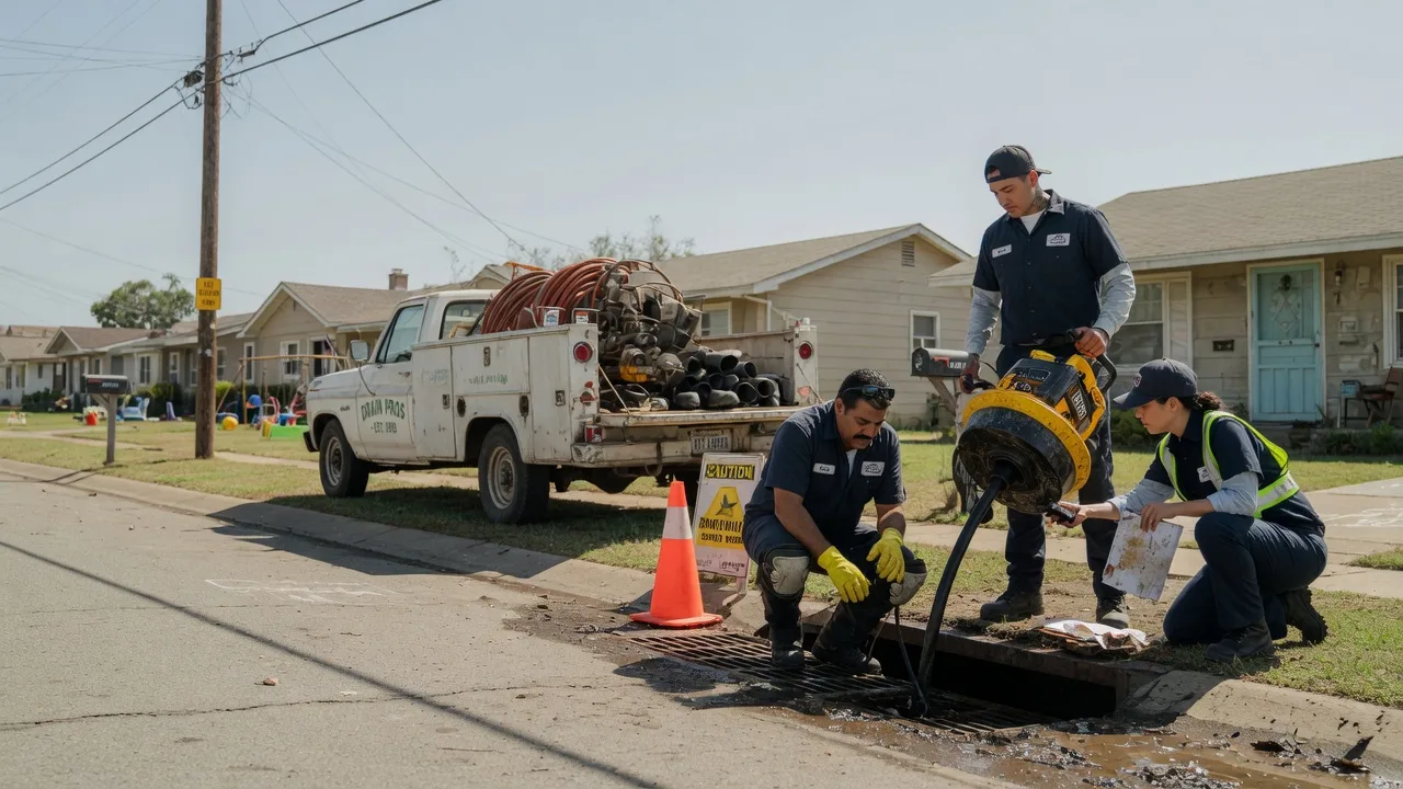 Drain Cleaning in La Pryor, TX near me